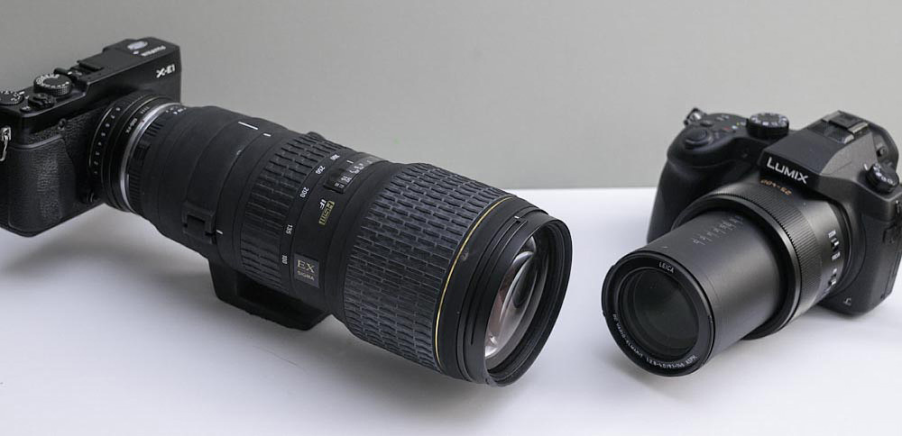 Big sigma lens vs fz1000