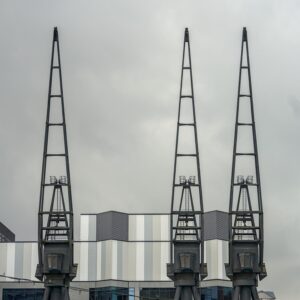 Docklands cranes