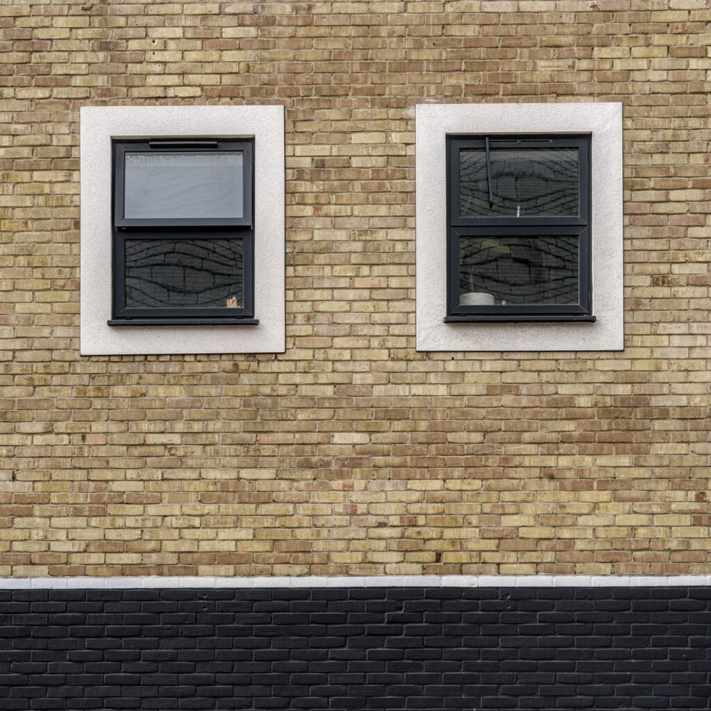 Formalist study of building frontAGE